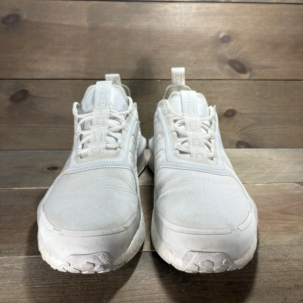 adidas NMD V3 mens size 13 shoes white athletic running sneakers